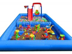兒童充氣沙池/充氣海洋球池氣模玩具